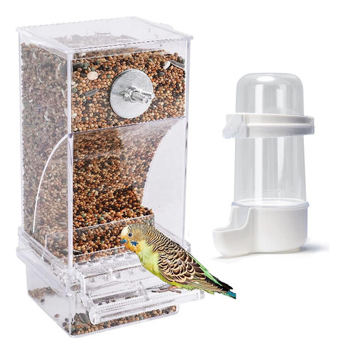 Comedero Antiderrame Para Pájaros No Mess Bird Wa