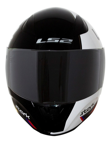 Capacete Ls2 Ff353 Rapid Stark Tricolor Dourado Novo