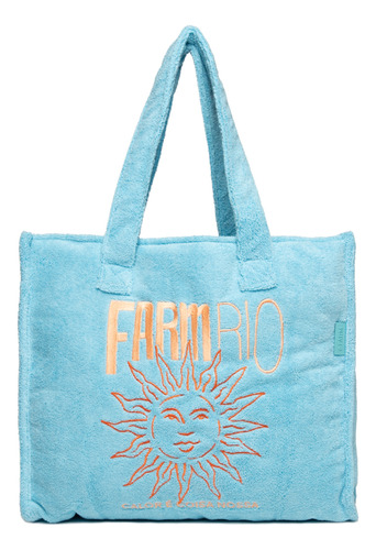 78312519k - Totebag Praiana Farm Floral De Renda