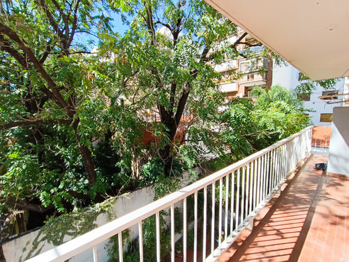 Muy Luminoso Balcon Corrido Con Lavadero Bano Completo Placard 