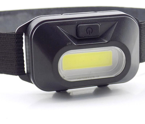 Mini Faros Led Cob, Linterna Frontal Portátil De 3 Modos
