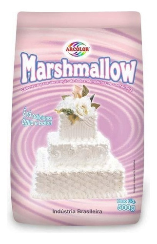 Pó Para O Preparo De Marshmallow 500g - Arcolor