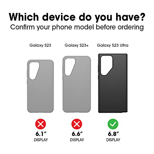 Funda Para Galaxy S23 Ultra Transparente Plastico - 1