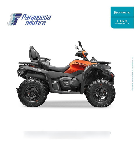 Imagem 4 de 8 de Quadriciclo 4x4 Atv Cfmoto Cforce 625 Eps Touring