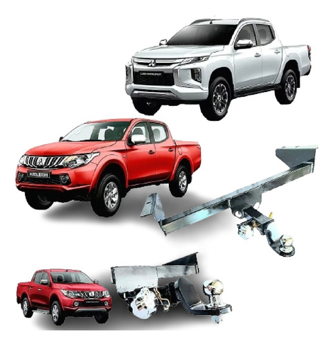 Engate Reboque Removível L200 Triton Sport 2022 2023 2024
