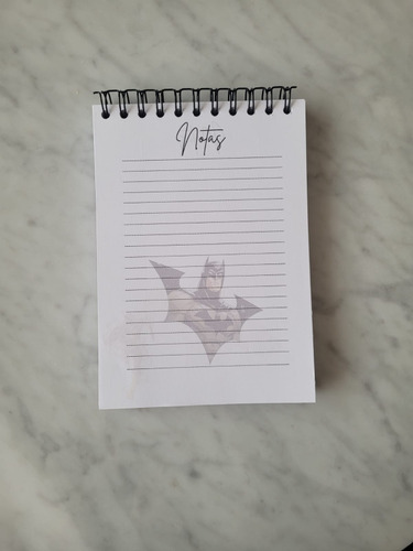 Libreta De Notas Block Apuntes Batman Flash Dc Comic