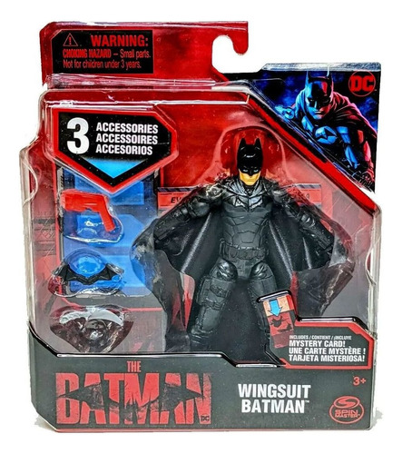 Figura Batman Wingsuit Con Alas Extensibles