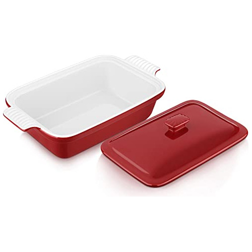 Vancasso Casserole Dish Tapa, 12x7 Bandeja De Lasaña P...