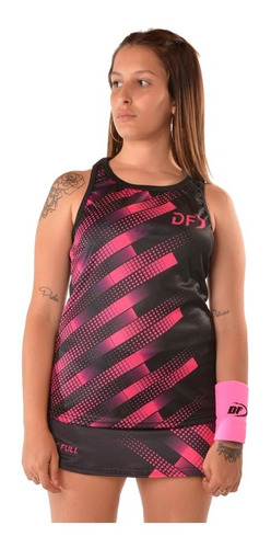 Musculosa + Calza Pollera Conjunto Deportivo Mujer Deportes