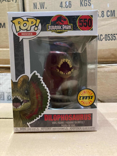 Dilophosaurus Chase 550 Jurassic Park 20th Anniversary Nuevo
