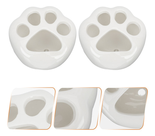 . Maceta Con Forma De Uña De Gato, 2 Unidades