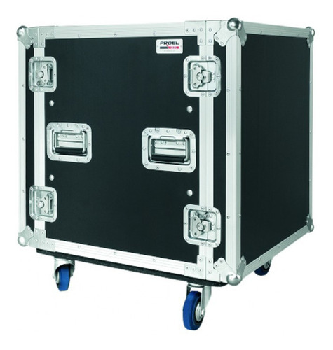 Estuche Rack Prof 19 PuLG 10 Unidades Proel Cr210blkmw