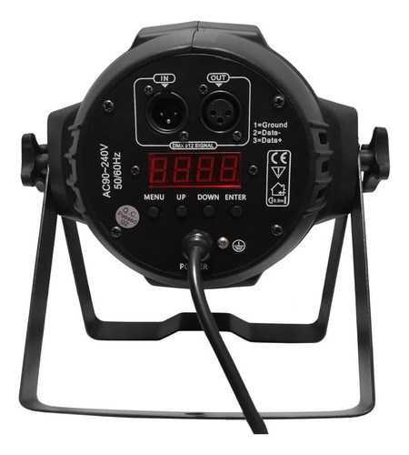 Kit 5 Refletor Par Led Cob 200w Branco Quente E Frio Fresnel 110v/220v
