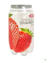 Comprar Soda Sabor Frutilla - Okf - 350 Ml. Origen Corea.