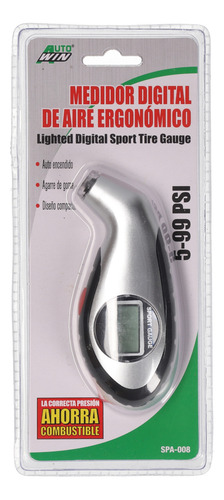 Medidor De Presión Digital Autowin 5-99psi