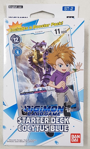 Digimon Card Game Strarter Deck Cocytus Blue Nuevo !!!