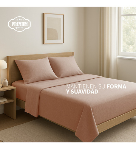 Juego De Sábanas De Camiseta Individual 3 Piezas Tesso Home