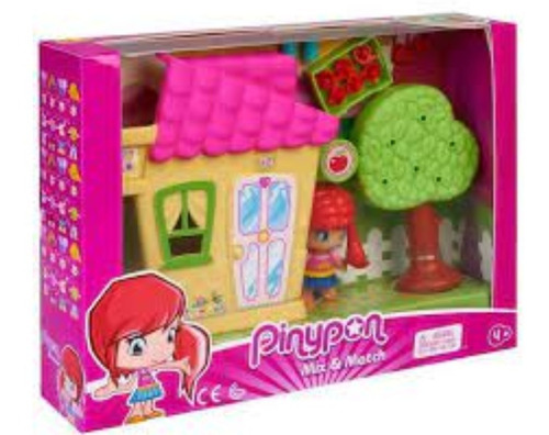 Pinypon Mini Casita , Figura Y Accesorios