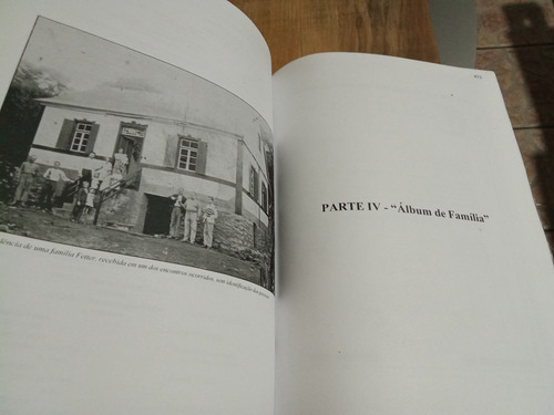 Livro Os Vetter/fetter 170 Anos História E Origem No Brasil (Usado)