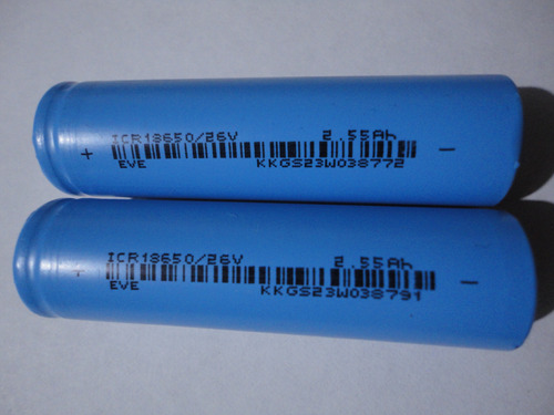 Baterias 18650 3.6v 2500mah