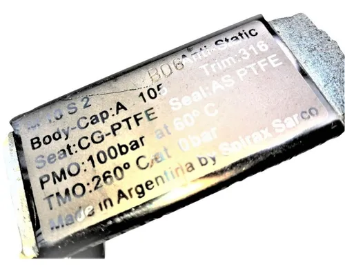 Válvulas Esféricas Para Uso En Vapor Spirax Sarco Ø 1/2