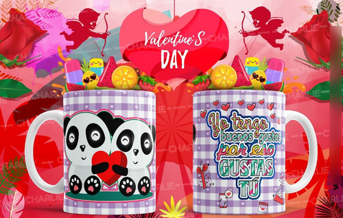 Imagen 6 de 10 de 30 Plantillas Para Sublimar Tazas - Dia Del Amor - Psd