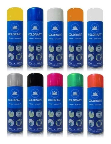Tinta Spray Metálico Colorart 300ml