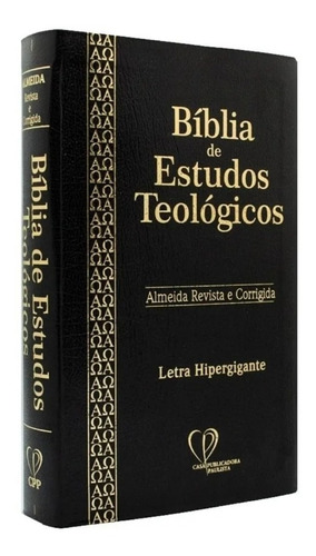 Bíblia Sagrada Letra Hipergigante Estudo Teológicos