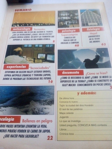 Imagen 2 de 4 de Revista Conozca Más Julio 1993 Ballenas En Peligro