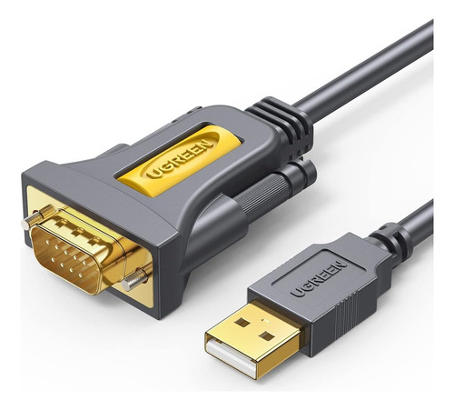 Ugreen Cable Adaptador Usb A Puerto Rs232 Db9 Pl2303 2m