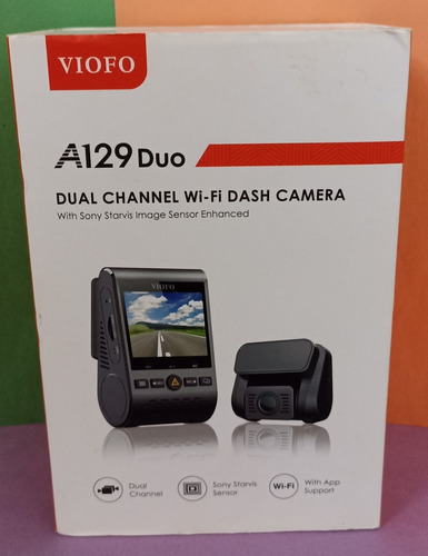 Viofo A29 Duo. Camara De Tablero Wi-fi De Doble Canal