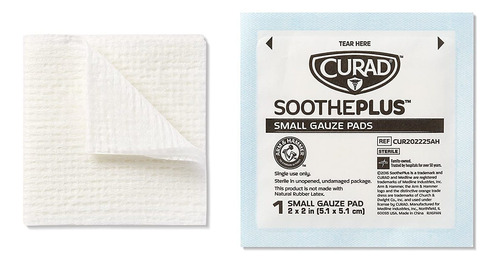 Curad Sootheplus Medium Non-stick Pads