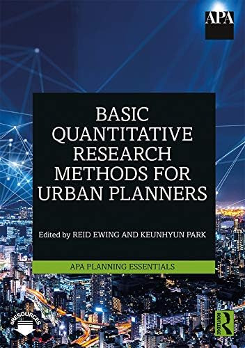 Libro: Basic Quantitative Research Methods For Urban Planner