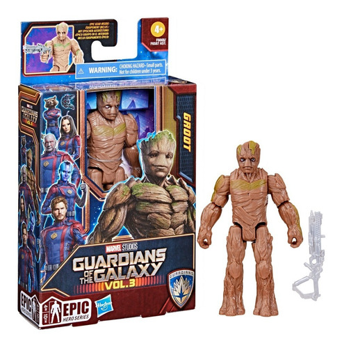 Figura De Acción Marvel Guardianes De La Galaxia Groot