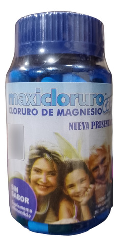 Maxicloruro Cloruro De Magnesio 100 Cápsulas De 500 Mg Bg 