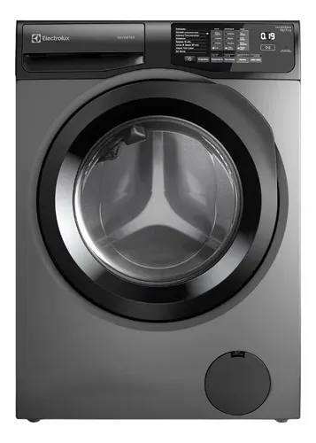 Lava E Seca Electrolux Lsc12 12kg Inverter Água Fria Quente 220v Cinza Ônix