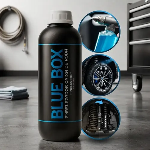 Verniz Caixa De Roda Brilho Renovador Plasticos Profissional Roxo