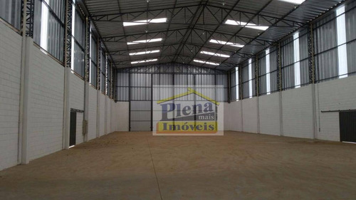Barracão Comercial Para Locação, Vila Yolanda Costa E Silva, Sumaré. - Ba0141
