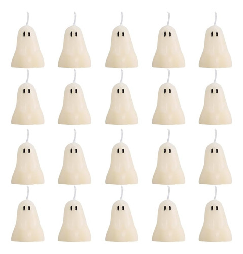 Juego De 20 Velas Fantasmas, Velas De Decoración De Hallowee