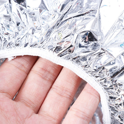 10 Gorros De Papel De Aluminio Con Aislamiento Térmico Para