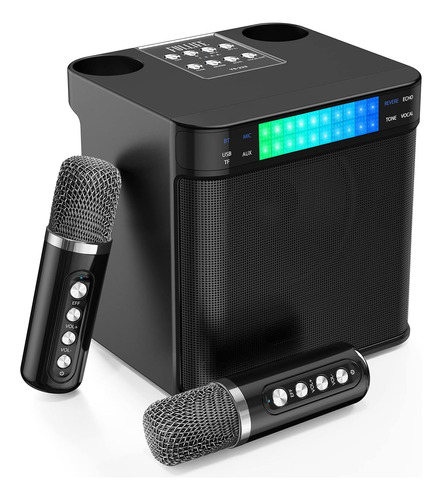 Máquina De Karaoke Fullife Para Niños/adultos, Bluetooth...