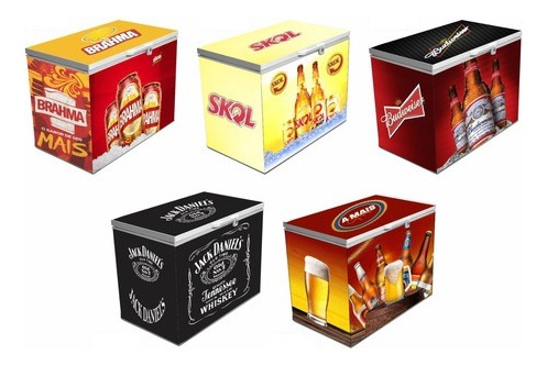 Adesivo Freezer Horizontal Envelopamento Cerveja Whisky