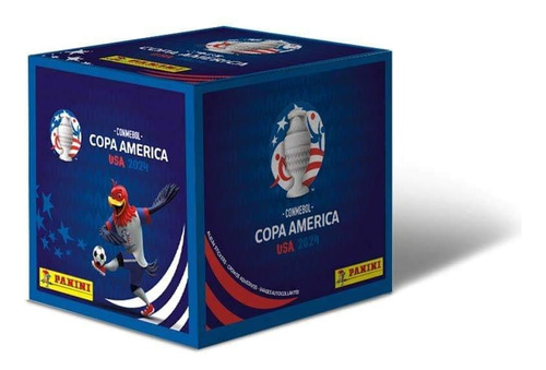 Una Cajita Paquetón 50 Sobres Copa América U S A 2024 Panini