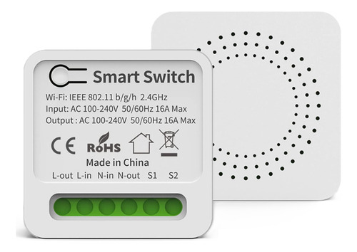 Control Interruptor Smart Smart Inteligente Wifi Tuya 16a