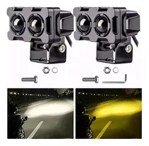 Comprar Par Faros Auxiliares De Lupa Luz 120w Para 3 Modos 26000lm
