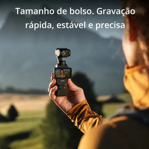 DJI Osmo Pocket 3, câmera para vlogs com CMOS 1'' e vídeo 4K