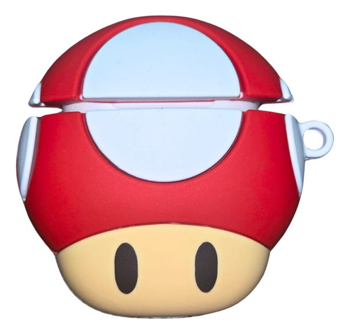 Audifonos Inalambricos Bluetooth Con Funda De Mario Bross Toad Honguito
