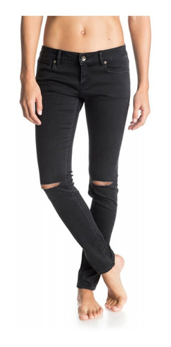 Pantalon Jean Roxy Suntrippers Chupin Roto Skinny Roxy