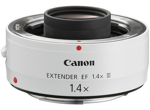 Teleconvertidor Extender Canon Ef 1.4x Iii Supertelefoto Color Blanco