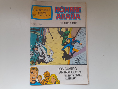 Comic Aventuras Cine Tv Hombre Araña. *19- 1981 Marvel